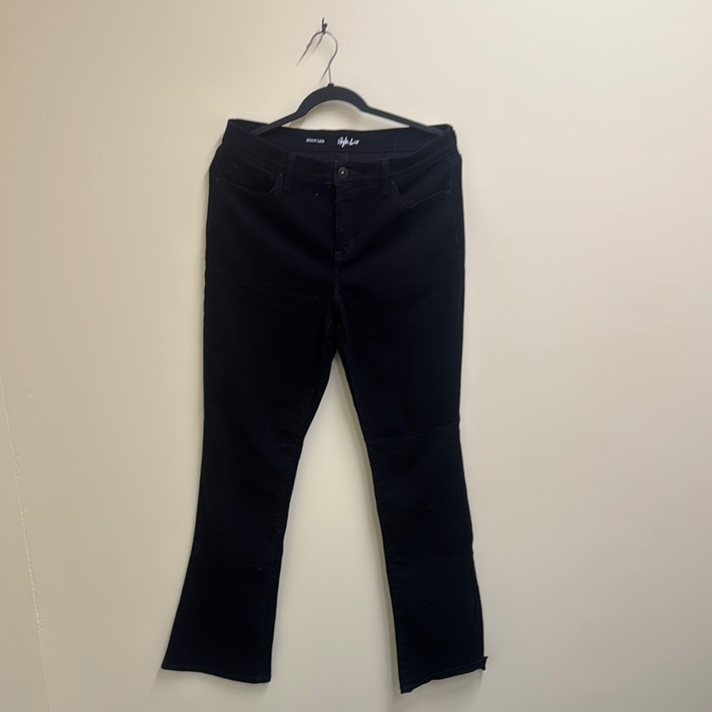 Style & Co. Black Bootcut Jeans